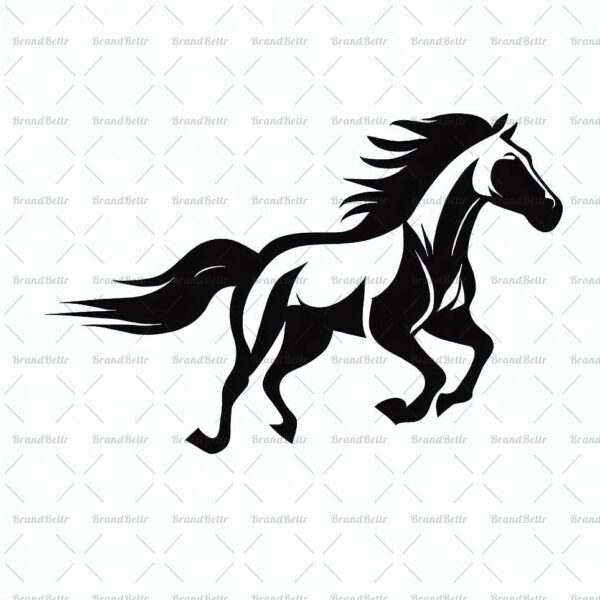 Galoppierendes Pferd